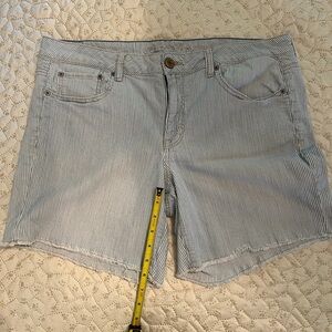 American Eagle Striped Shorts